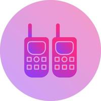 Walkie Talkie Vector Icon