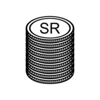 Seychelles Currency Symbol, Seychellois Rupee Icon, SCR Sign. Vector Illustration