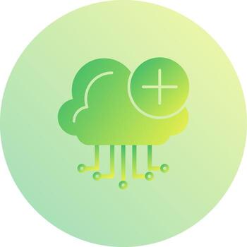 Cloud Computing Vector Icon