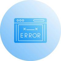 Error Code Vector Icon