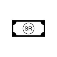 Seychelles Currency Symbol, Seychellois Rupee Icon, SCR Sign. Vector Illustration