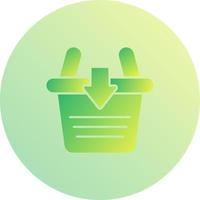 Add To Basket Vector Icon
