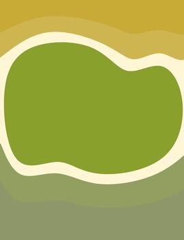 verde volumen olas resumen fondo, naturaleza fondo de pantalla o presentación fondo, primavera bandera. vertical disposición. gratis vector. vector