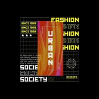 Urban Style Design, Streetwear, Texture, Pattern, Typography and Poster. For Screen Printing Materials for T-shirts, Jackets and Sweaters. vector