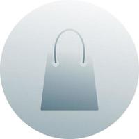 Unique Shopping Bag Vector Icon