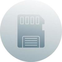 Memory Card Vector Icon