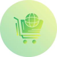 World Shopping Vector Icon