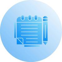 Notepad Vector Icon