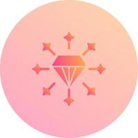 icono de vector de diamante