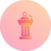 Podium Vector Icon