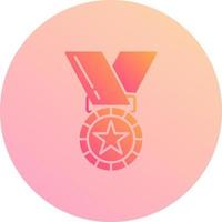 icono de vector de medalla