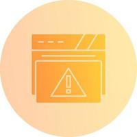 Alert  Unique Vector Icon