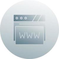 Web Browser Vector Icon