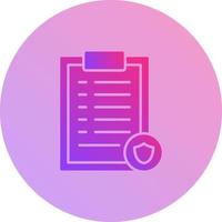 List Protection Vector Icon