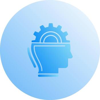 Machine Learning Vector Icon