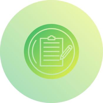 icono de vector de contrato