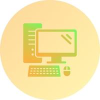 Computer Vector Icon