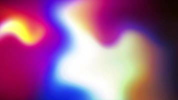 Blurry rainbow mesh gradient. Colorful abstract background. Backdrop animation video