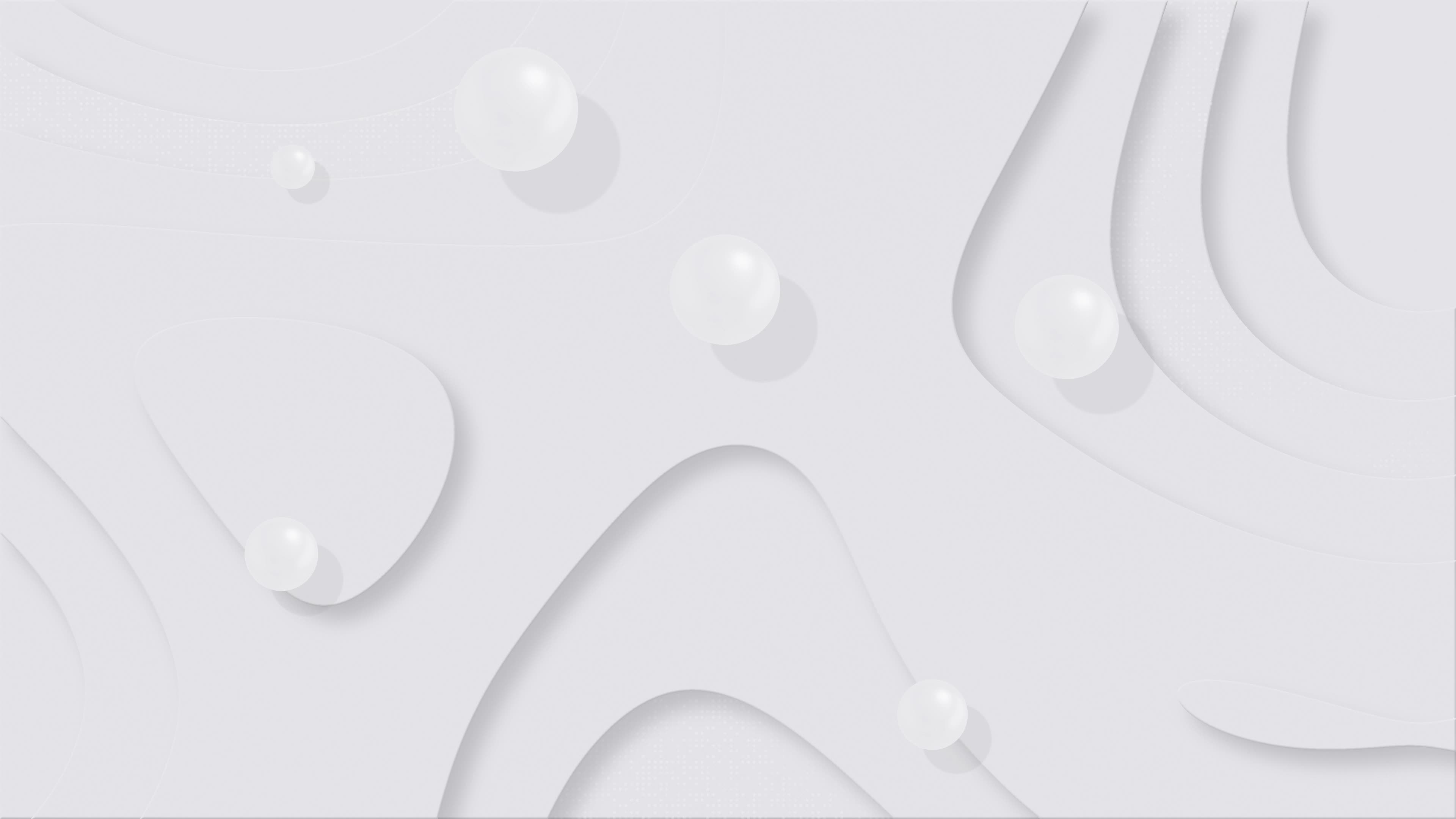 Abstract white liquid background with shape layer design. Cut out