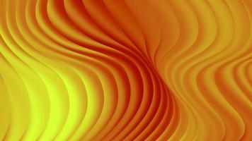 Orange abstract gradient shape wavy background. Colorful bright layout, curve backdrop video