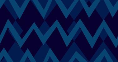 Dark Blue and Black Abstract Background with Wavy Pattern Ornament Animation video