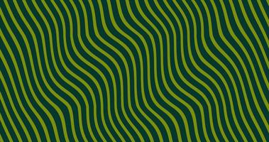 Abstract wavy pattern background with stripes. Green and blue backdrop video