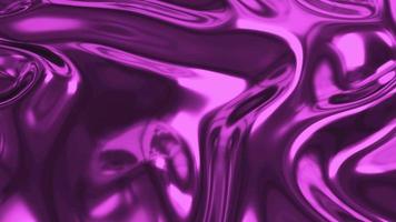 Liquid purple metal form abstract background video