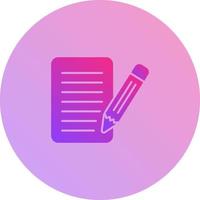 Check List Unique Vector Icon