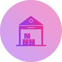 Warehouse Vector Icon