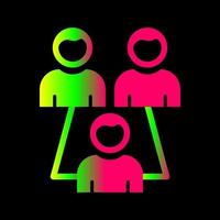Connected Users Unique Vector Icon