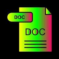 icono de vector de documento