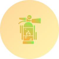 icono de vector de extintor de incendios