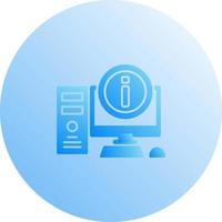 Computer Vector Icon