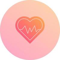 Heart Beat Vector Icon