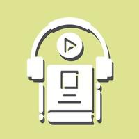 Audio Book Vector Icon