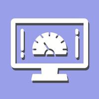 Speed Test Vector Icon