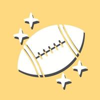 Rugby Vector Icon