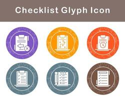 Unique Checklist Vector Icon