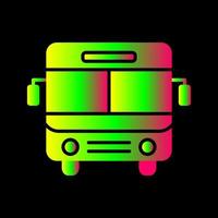 icono de vector de bus