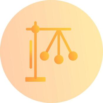 icono de vector de péndulo