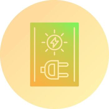 icono de vector de electricidad