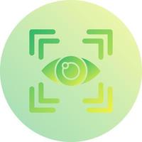 Eye Scan Vector Icon