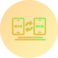 Data Transfer Vector Icon