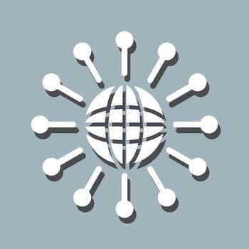 Networking Vector Icon