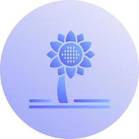 Sunflower Vector Icon