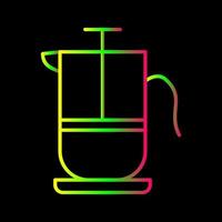 French Press Vector Icon