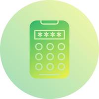Pin Code Vector Icon