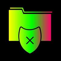 Vulnerable Folder Vector Icon