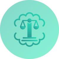 Justice Scale Vector Icon