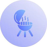 icono de vector de barbacoa